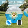 thumbnail image 4 of Inflatable Bumper Ball 1-Pack, 5FT/1.5M Giant PVC Sumo Zorb Ball for Adults & Teens, 0.8MM Thick Bubble Soccer Ball for Outdoor Team Games, Backyard, Park Fun, 4 of 11