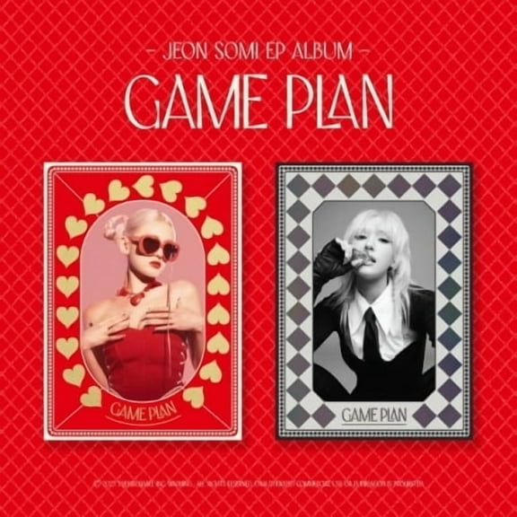 Jeon Somi - Game Plan - Photobook Version - incl. Photobook, Envelope & Zigsaw Puzzle, Paper Choker Chip, Hologram Sticker, Character Card, Selfie Photocard Poster - Music & Performance - CD