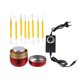 thumbnail image 4 of 1 Set Mini Electric Pottery Wheel Adjustable Machine with Sculpting Tool EU Plug, 4 of 4