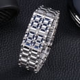 thumbnail image 3 of Reloj de pareja ANGGREK pulsera de Banda de Acero LED, 3 of 8