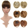thumbnail image 4 of Women Silky Clip-On Hair Topper Wig Heat Resistant Fiber Wig Fashion Hair Wig, 4 of 4