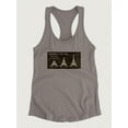 thumbnail image 3 of Exposition La Tour Eiffel Racerback Tank Women -Ethan Harper Designs, Female XX-Large, 3 of 4
