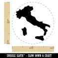 thumbnail image 2 of Italy Country Solid Self-Inking Rubber Stamp Ink Stamper - Blue Ink - Medium 1 Inch, 2 of 7