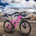 thumbnail image 6 of 26 Inch Mountain Bike, Shimano 21 Speed Drive, Dual Dis Brake, Front Suspension MTB For Women, 6 of 9
