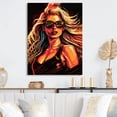 thumbnail image 2 of Designart Style Icon Portrait I Canvas Wall Art, 2 of 5
