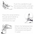 thumbnail image 2 of 10 Pcs Natural Beeswax Ear Candles Set, Aromatherapy Spa Candles with Protective Disks & Swabs for Relaxing Ambient Decor, 2 of 6