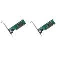 thumbnail image 1 of 2X Tarjeta de Red PCI RTL8139D Tarjeta de Expansión 100Mbps RJ45 Tarjeta de Red LAN Ethernet Tarjeta de Red Cableada Extendida de Escritorio, 1 of 5