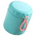 thumbnail image 2 of Heat Resistance Food Cup Insulated Lunch Container For Travel Round 1Pcs Blue 11.5X9X9CM, 2 of 5