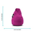 thumbnail image 2 of Sillón Puff Mx Pera Kids Nylon Fucsia, 2 of 3