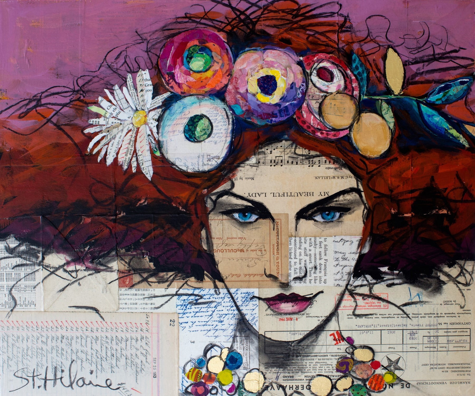 "Ambition" Painting Print on Wrapped Canvas