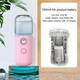 thumbnail image 4 of Portable Rechargeable Handheld Spray Humidifier with Atomizing Mist, Cute Doll Design for Cold Spray, Compact Travel Size, Large Battery Capacity, 4 x 10 cm Mini Humidifier for Personal Use, 4 of 8