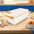 thumbnail image 4 of Electric Lunch Box with 1L Removable Stainless Steel Container Food Heater Heating Lunch Box for Adult/Work/Car/Truck, 4 of 6