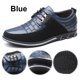 thumbnail image 5 of Zapatos Casual Vestir Cgtredaw para Hombres Pisos Oficina Transpirables Azul 46, 5 of 9