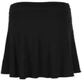 thumbnail image 2 of SOFIBELLA UV Staples 14 in Womens Tennis Skirt - Black/XL, 2 of 2