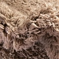 thumbnail image 4 of Unique Loom Infinity Shag Collection Area Rug - Jinko (5' 1" x 8' Rectangle Khaki), 4 of 6