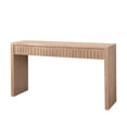 thumbnail image 5 of Modern Console Table with 4 Drawers – 59.2" Space-Saving Entryway Storage with Durable Wood & Ample Drawers for Hallways & Living Rooms, 5 of 9