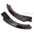 thumbnail image 5 of 1x W213 3pcs Car Front Lip Chin Bumper Lip Guard For Mercedes For Benz E-Class W213 E200 E300 E320 17-18 Sport Version Body Kit, 5 of 7