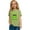 KB379 Army Green, variant on Likimi 100 Days Of School Shirts Letter Print Short Sleeve Crew Neck Summer Fashion Comfort Tops For Children Boys Girls Army Green Size 2-3 Years