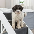 thumbnail image 4 of TRIXIE Adjustable 4-Step Pet Stairs, White, 4 of 7