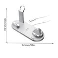 thumbnail image 3 of Cargador Inalámbrico Soporte de cargador de 15 W Control de temperatura giratorio de 360 ​​grados para iPhone Apple Watch Ehuebsd Para estrenar, 3 of 3