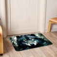 thumbnail image 6 of Wolf Non-Slip Machine Washable Polyester Kitchen Mat Indoor Rug Kitchen Rug, 6 of 6