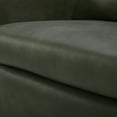 thumbnail image 5 of Better Homes & Gardens Steele Swivel Accent Chair, Olive Faux Leather, 5 of 12