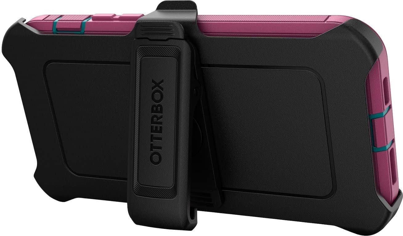 OtterBox Defender Series Screenless Edition Case for iPhone 14 Pro Max Only - Holster Clip Included - Microbial Defense Protection - Non-Retail Packaging - Canyon Sun Pink