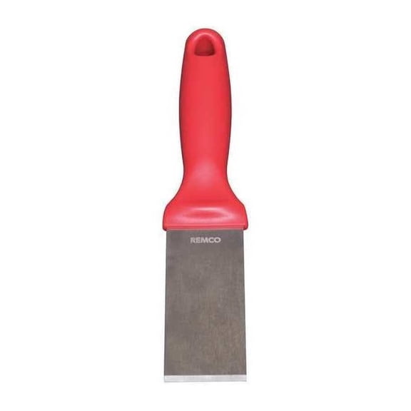 Remco Scraper,SS,1-1/2" Blade W,Red 69714