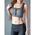 thumbnail image 1 of Sujetador deportivo profesional de alta resistencia de cuatro etapas a prueba de golpes con cremallera frontal y ropa interior deportiva con anillo de acero, 1 of 6
