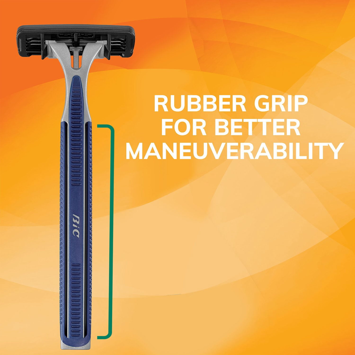 BIC Sensitive 3 Triple Bladed Disposable Razors for Men, 21ct