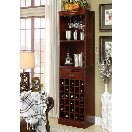 Coaster Company Modular Bar Wall Unit Walnut