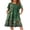 Floral Green, variant on Ekouaer House Dresses for Women with Pockets Moo Moo Nightgown Short Sleeve Mumu Dress Lounge Dress