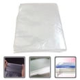 thumbnail image 4 of 90pcs Disposable PE Film Bed Covers for Bedsheets Transparent Protective Sheets, 4 of 7