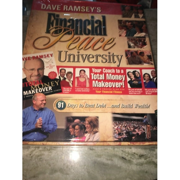 Kit de Relooking Total Money Makeover University 2006 Dave Ramsey Financial