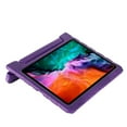thumbnail image 5 of Dteck Handle Case For iPad Pro 11 inch 2020 Model, Heavy Duty EVA Foam Shockproof Rugged Kids Case Child Proof Cover With Stand, Purple, 5 of 8
