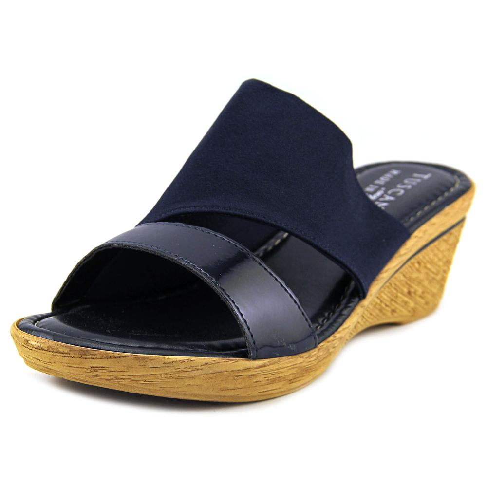 Easy Street Womens Adagio Open Toe Casual Slide Sandals - Walmart.com