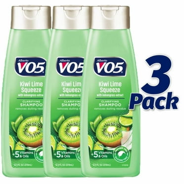Alberto V05 Herbal Escapes Clarifying Shampoo Kiwi Lime Squeeze 15oz (Pack of 3)