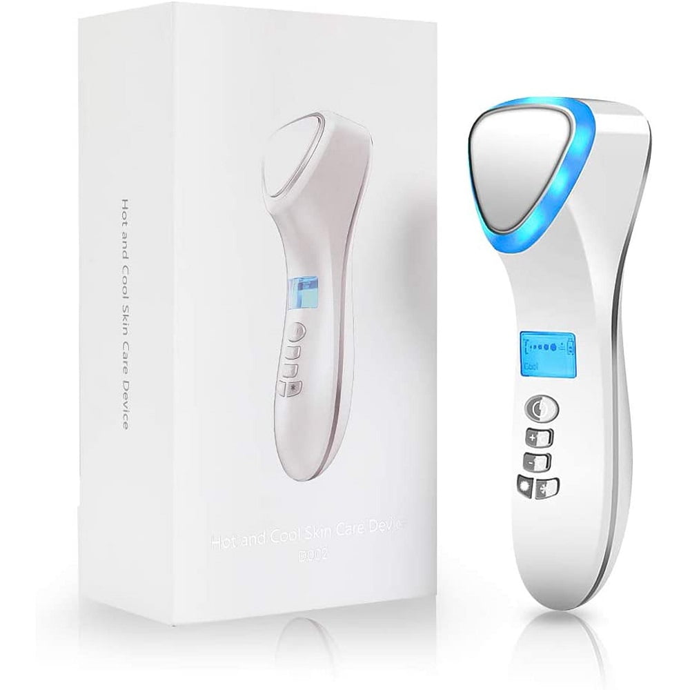 Facial Massager, Hot and Cool Skin Care Device, Portable Handheld Vibration Face  Care Beauty Device, Skin Calm, Anti-Wrinkle, Promote Cream and Absorption -  Walmart.com