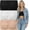 3 Pack: Assorted, variant on Women's Pack of 3 or 6 Seamless Classic Ruched Tube Top Bras w/ Removable Pads - 3 Pack: Black - One Size Plus