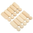 thumbnail image 3 of 10 Muñecas De Clavijas De Madera De Madera 75 Mm, Accesorios De Bricolaje Seguros Para La Decoración, Adornos, Adornos, 3 of 7