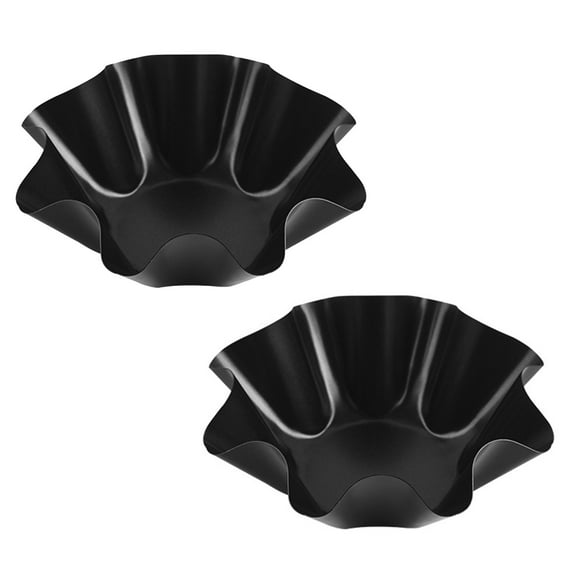 Konghyp Shape Carbon Steel Baking Bowl – Practical Flower Shaped Baking Pan for Tortillas and Salads – Essential Kitchen Tool for Home Bakers and Cooking Enthusiasts