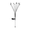thumbnail image 2 of 2pcs Garden Solar Light Convenient Use for Home Garden Landscape Courtyard Decor (Warm Light+8LED), 2 of 10