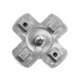thumbnail image 5 of Aluminum Custom Metal Chrome D-pad Bullet Buttons for DualShock 4 Replacement Buttons Spare Parts Accessories-Silver, 5 of 5