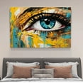 thumbnail image 4 of Colorful Eye Abstract Picture Of The Eye Painting Canvas Poster Bedroom Decor Sports Landscape Office Room Decor Gift,Frame-style,16x24inch(40x60cm), 4 of 8