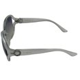 thumbnail image 3 of Guess Sunglass Womens White Oversized Square Plastic, Smoke Gradient GO00010 21W, 3 of 7