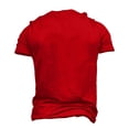 thumbnail image 5 of 250th Anniversary USA Shirts for Men American Flag Print T-Shirt 4th of July Shirt 250 Years Birthday Patriotic Tops, 5 of 7