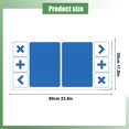 thumbnail image 4 of Double Sided Silicone Kids Toy Trading Mat with Decline Add Accept Trade Zones for Pop Fidget Trading Game Tabletop Playmat, Sky Blue, 1 Pack, 4 of 10
