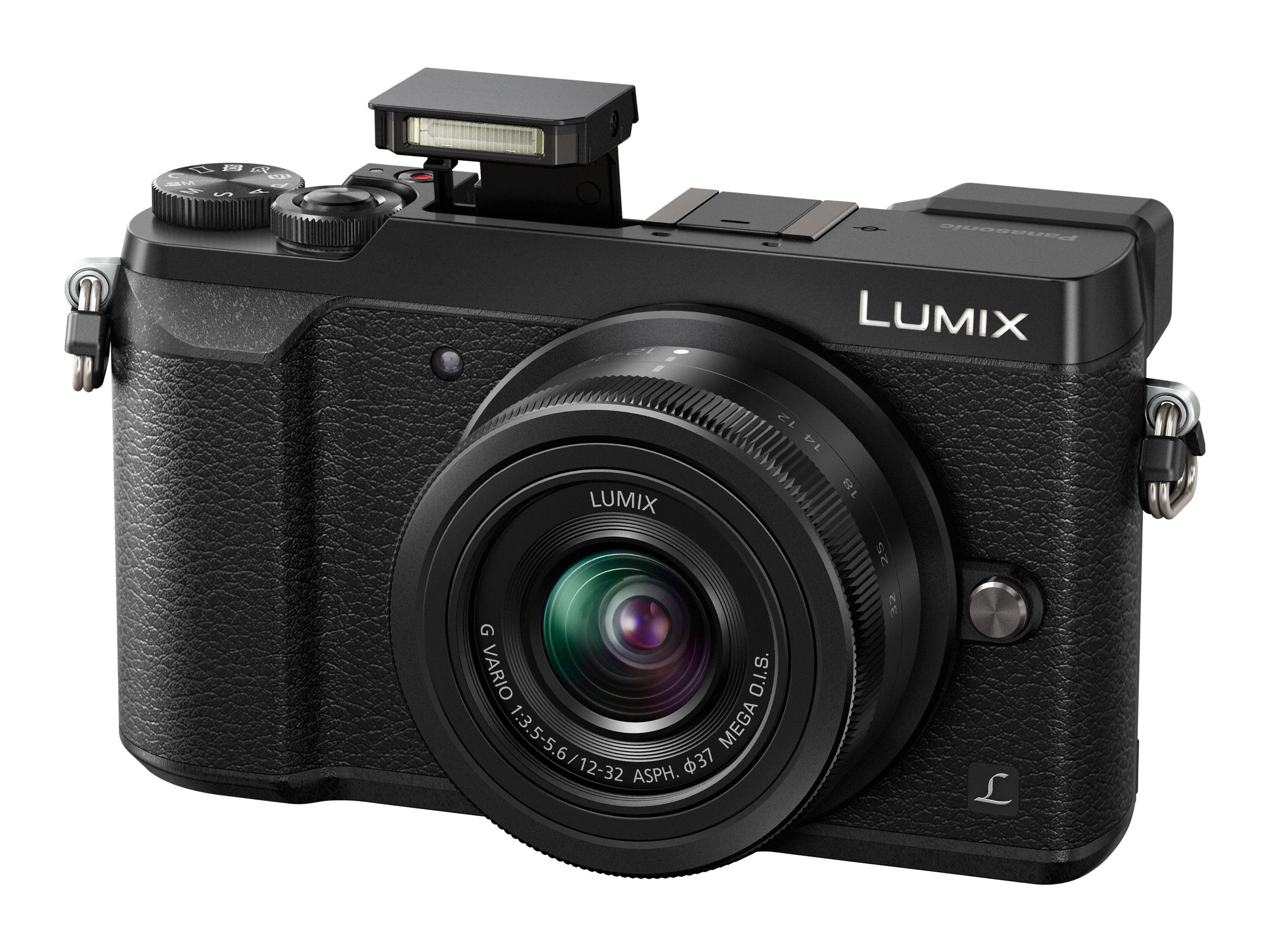 Panasonic Lumix G DMC-GX85K - Digital camera - mirrorless - 16.0 MP - Four Thirds - 4K / 30 fps - 2.7x optical zoom 12-32mm lens - Wireless LAN - black - image 2 of 10