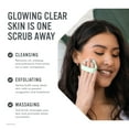 thumbnail image 4 of Sud Scrub® Silicone Face Scrubber, Gentle Face Exfoliator For Sensitive Skin, Facial Cleansing Brush For Acne, Charcoal, 4 of 8