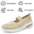 thumbnail image 3 of CHICVOMEY Flats for Women Breathable Mesh Mary Jane Shoes for Women Comfortable Casual & Work Ballet Flats Dressy Shoes, 3 of 6